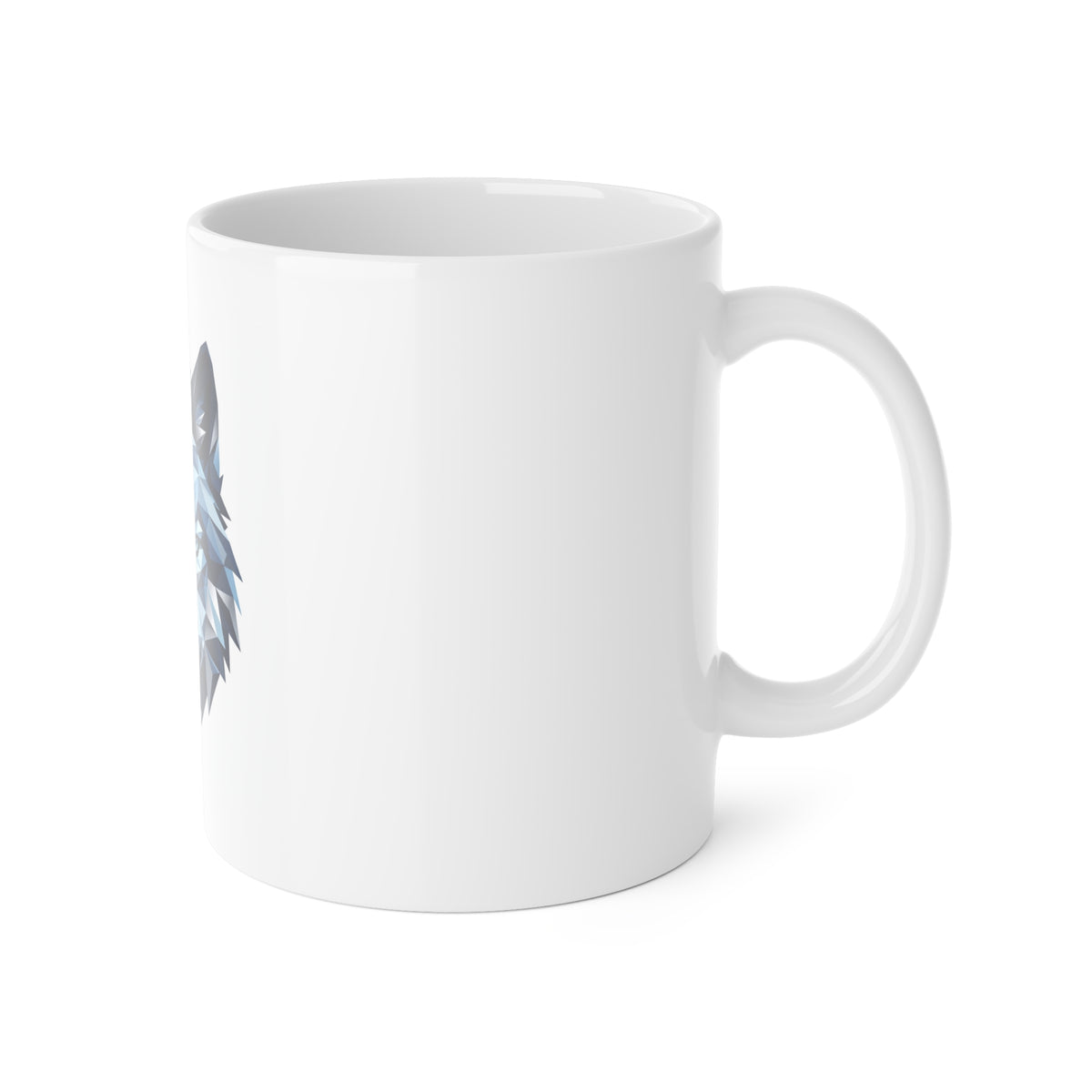 "Arctic Wolf" Mug – 11oz White Ceramic