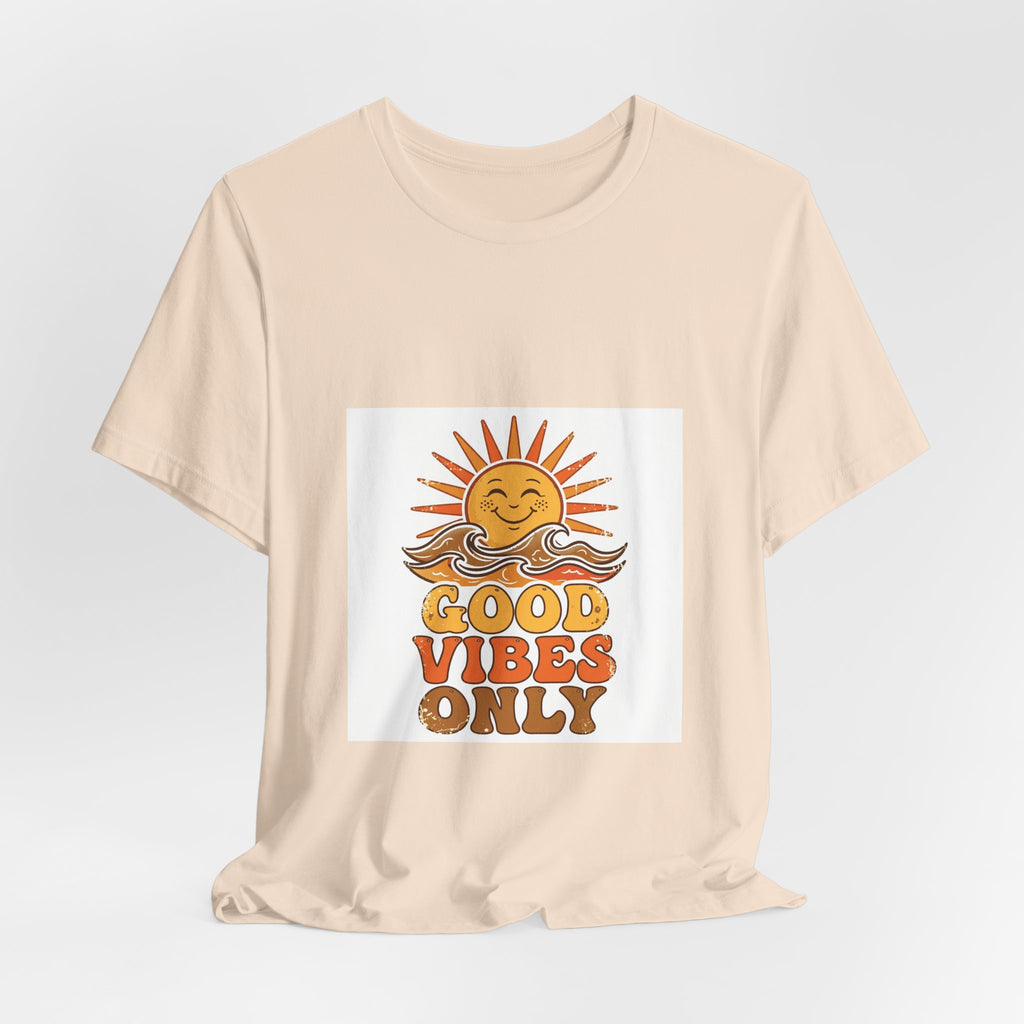 "Good Vibes Only" Retro Tee