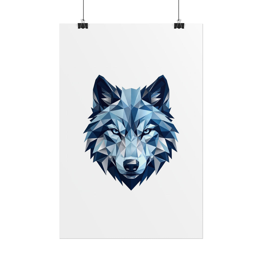 "Arctic Wolf" Art Print – 12″ x 18″ Poster