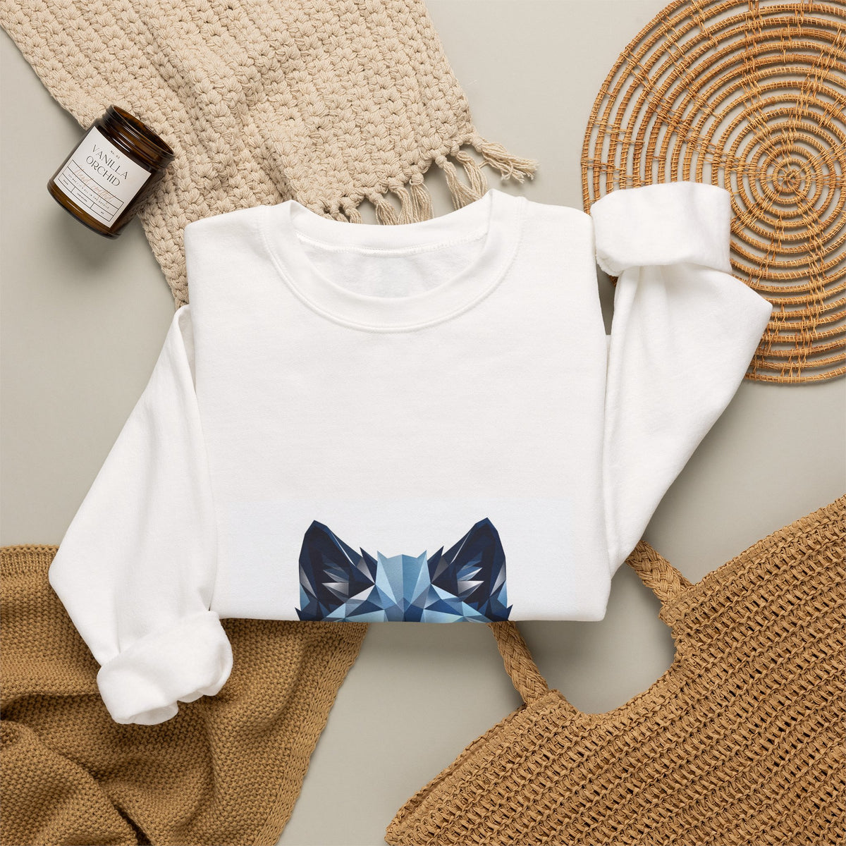 "Arctic Wolf" Crewneck
