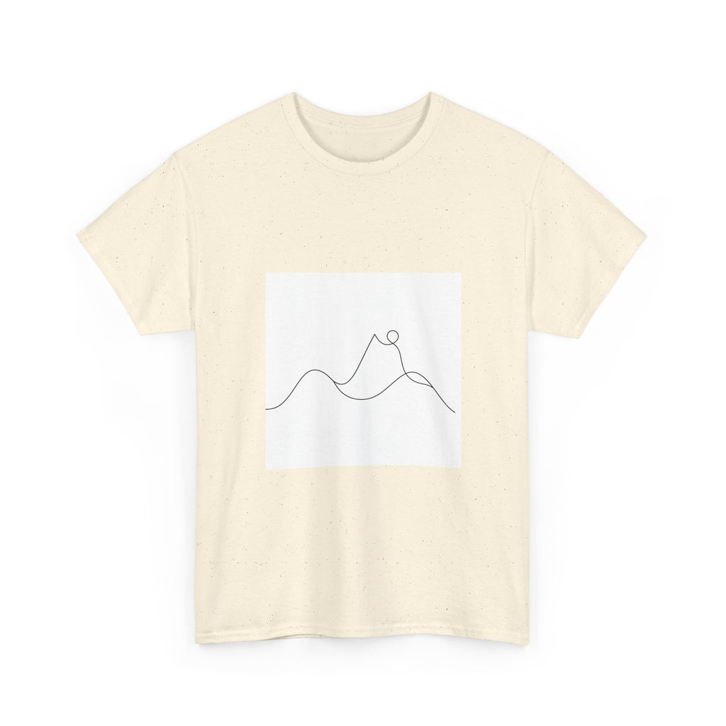 "Mountain Line" Minimalist Tee