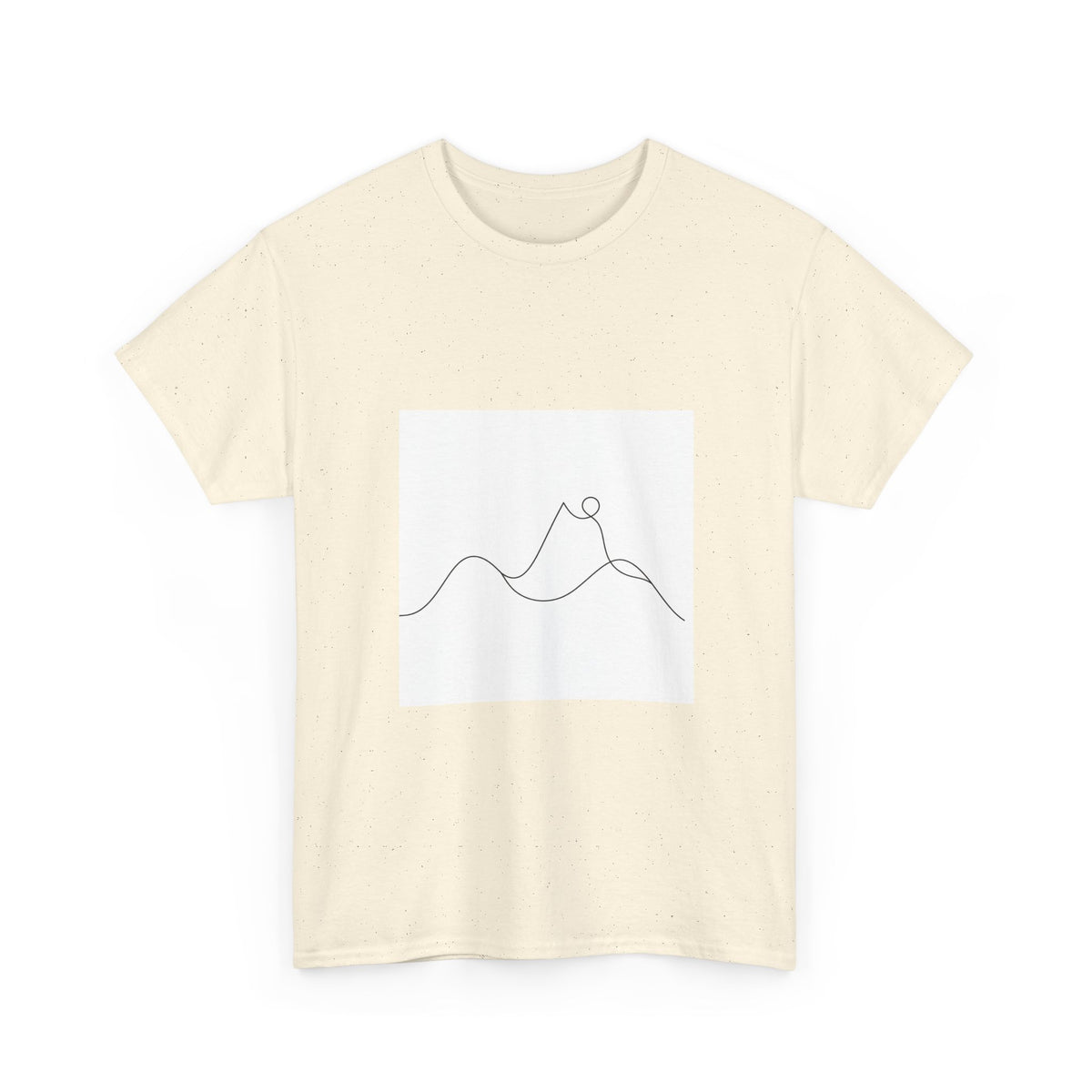 "Mountain Line" Minimalist Tee