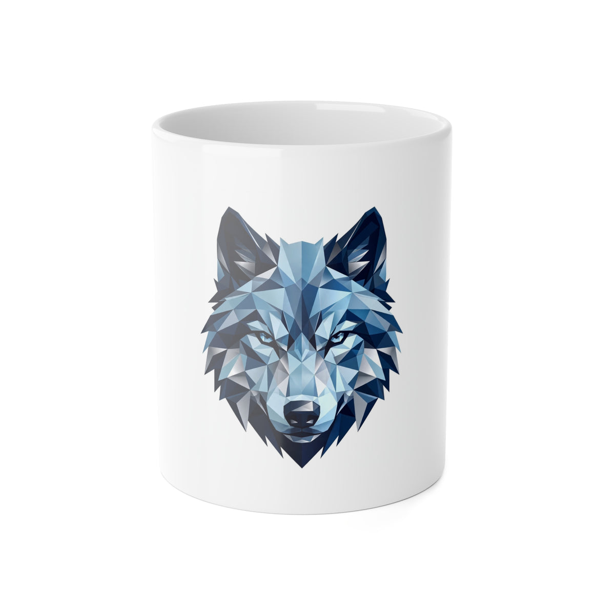"Arctic Wolf" Mug – 11oz White Ceramic