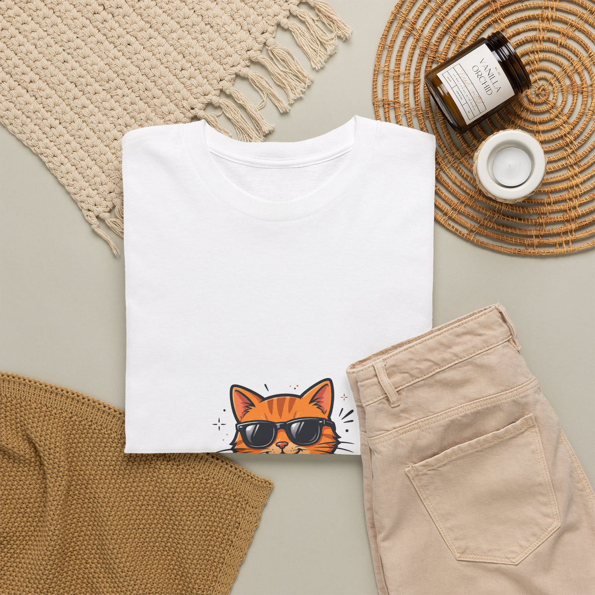 "Cool Cat" Fun Tee