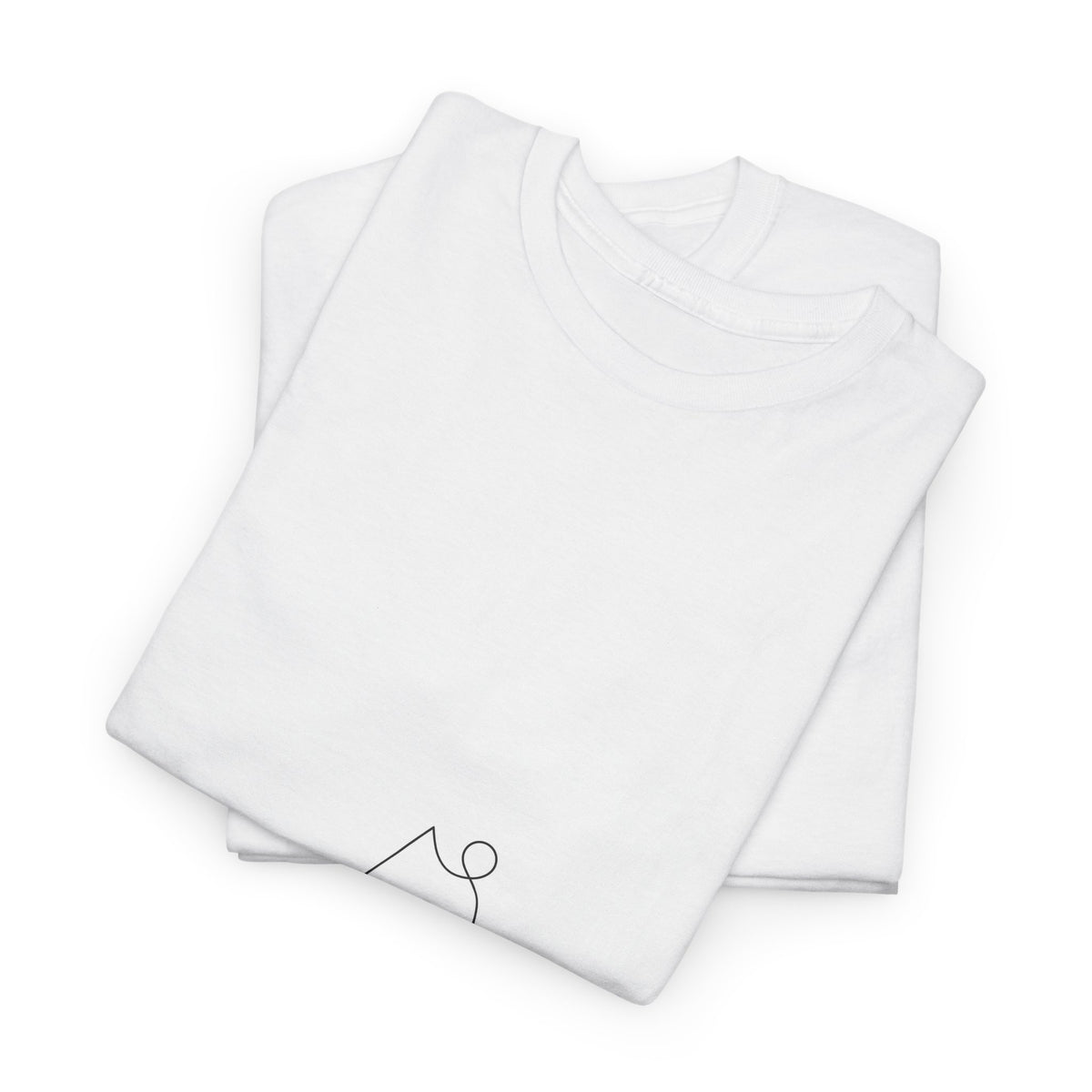 "Mountain Line" Minimalist Tee
