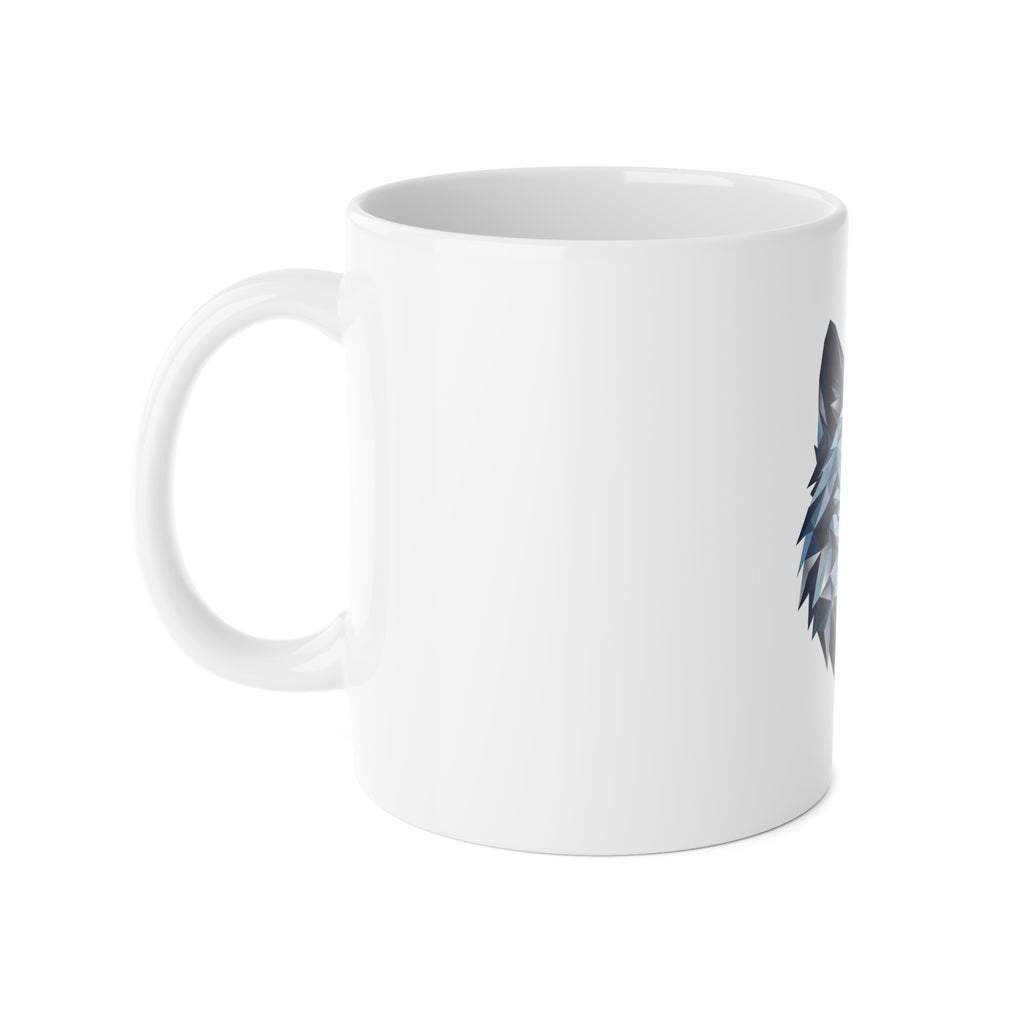"Arctic Wolf" Mug – 11oz White Ceramic