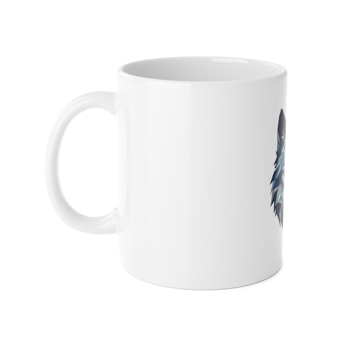 "Arctic Wolf" Mug – 11oz White Ceramic