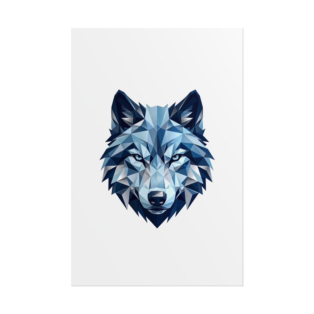 "Arctic Wolf" Art Print – 12″ x 18″ Poster