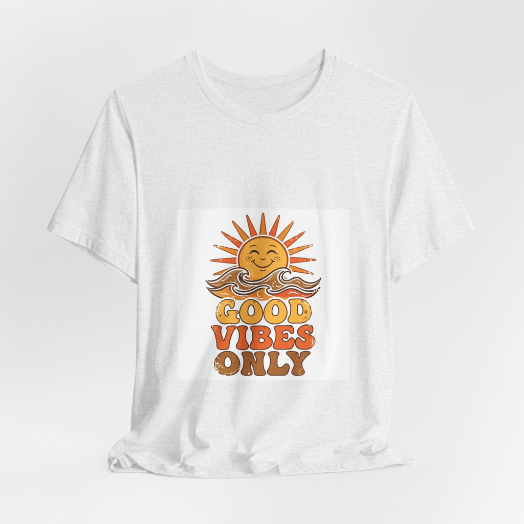 "Good Vibes Only" Retro Tee