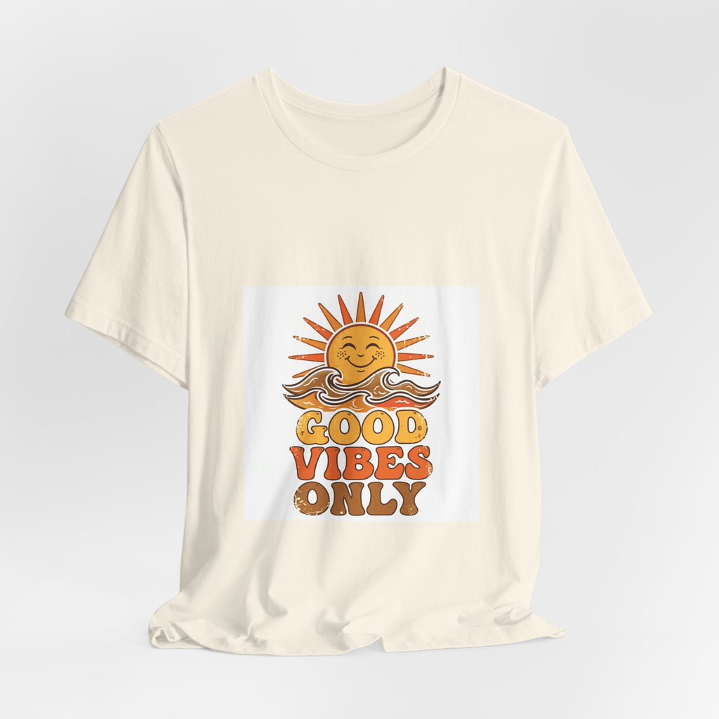 "Good Vibes Only" Retro Tee