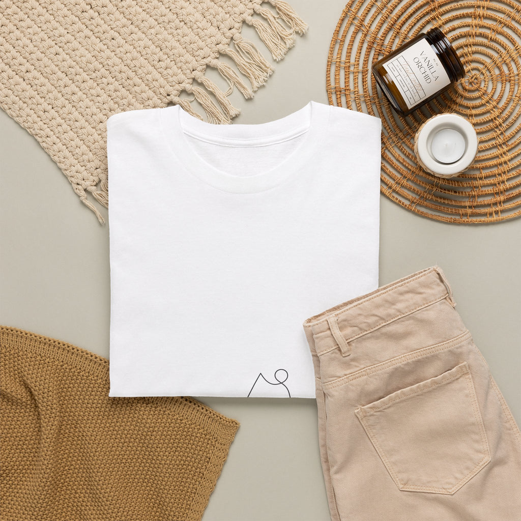 "Mountain Line" Minimalist Tee