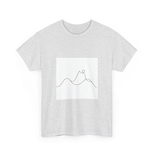 "Mountain Line" Minimalist Tee