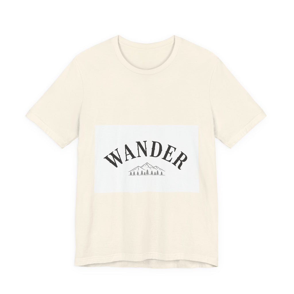 Wander Typography Tee