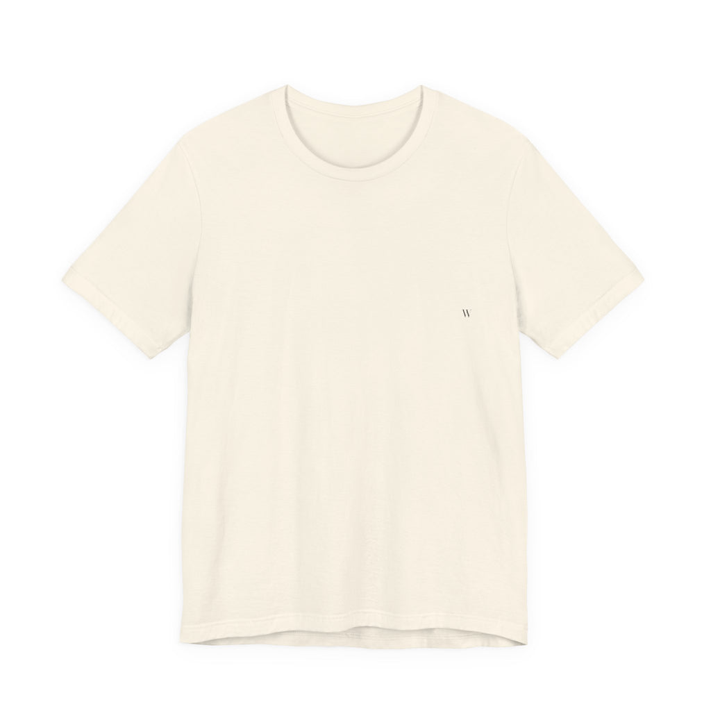 "Essential W" Natural Tee