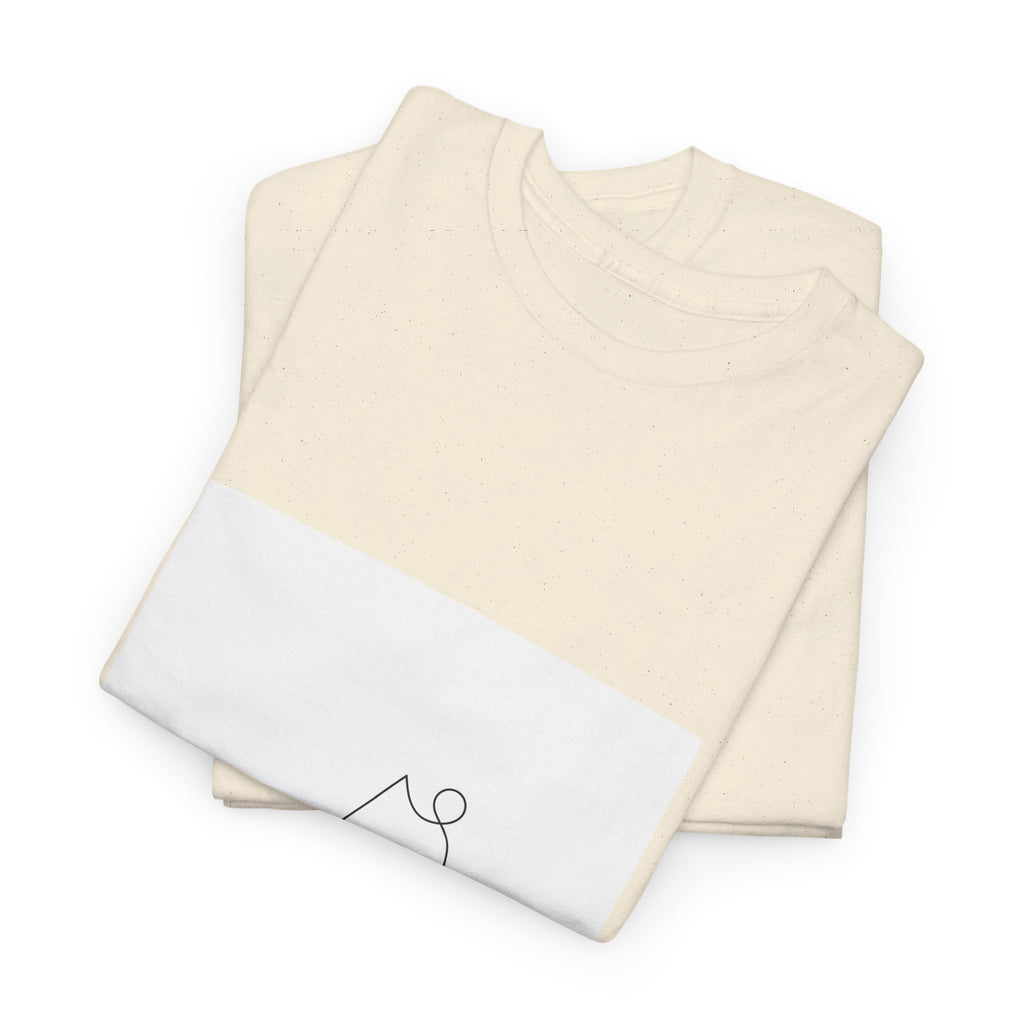 "Mountain Line" Minimalist Tee