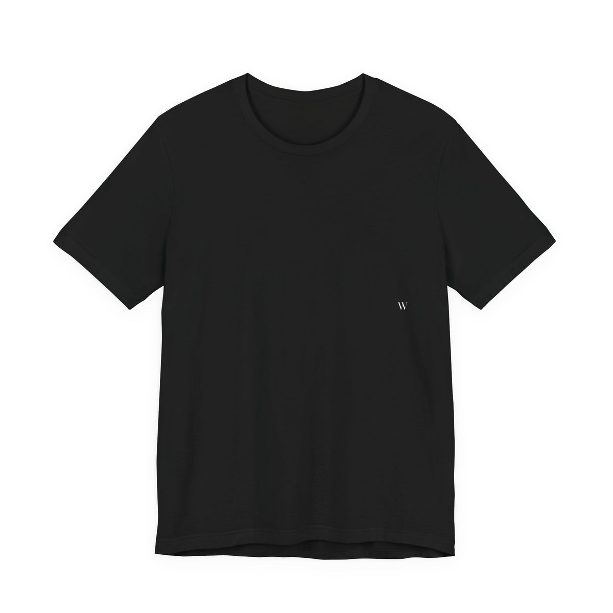 "Essential W" Black Tee