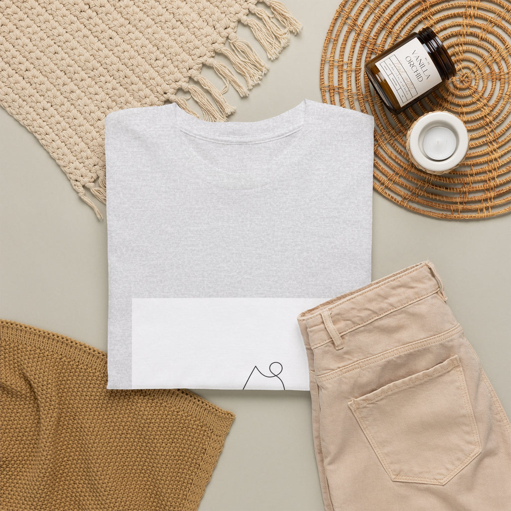 "Mountain Line" Minimalist Tee