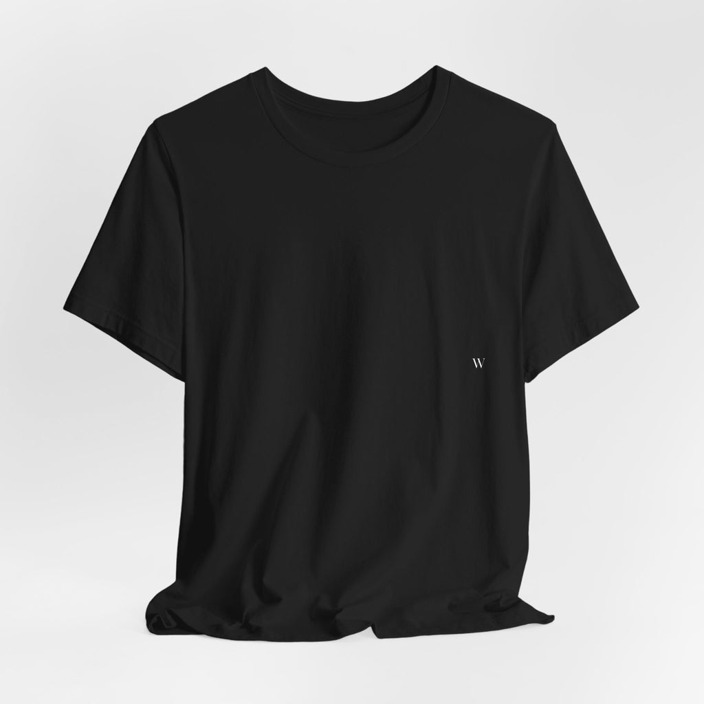 "Essential W" Black Tee