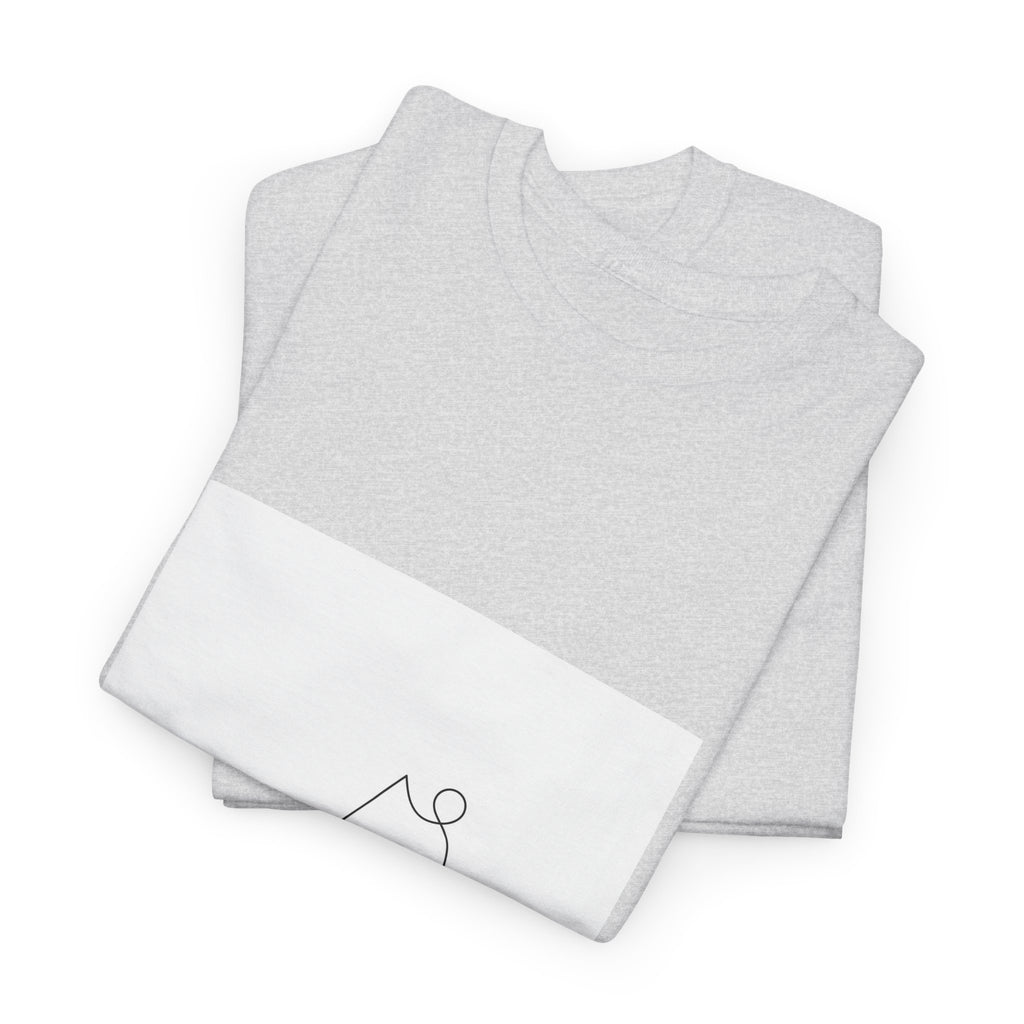 "Mountain Line" Minimalist Tee