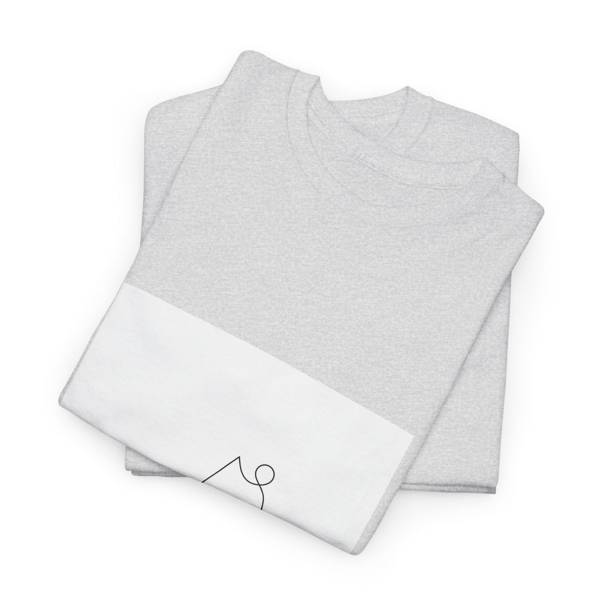 "Mountain Line" Minimalist Tee