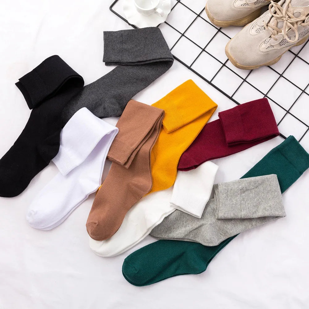 Wildmark Women's Cotton Crew Socks