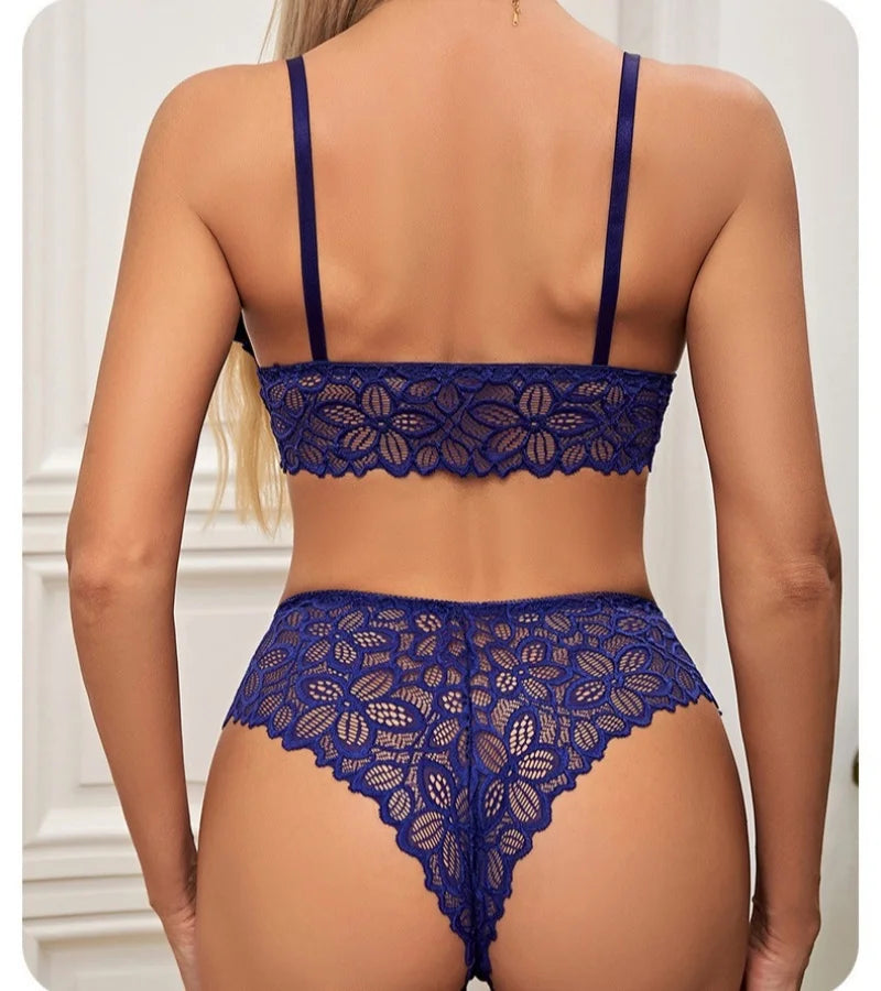 Underwear – Lace Bralette and Panty Set