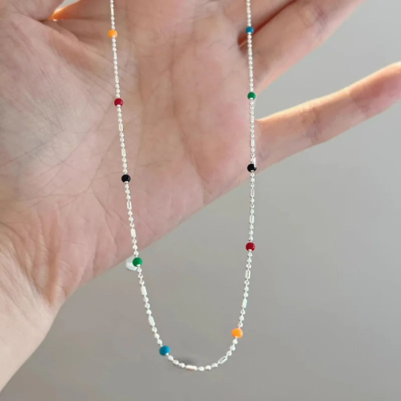 Necklace – 925 Sterling Silver Geometric Pendant Necklace