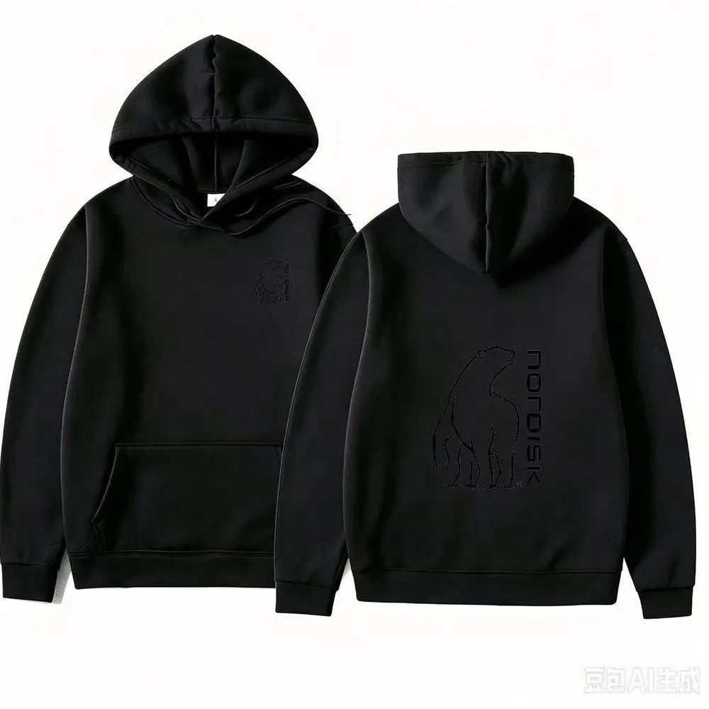 Autumn and Winter Men's and Women's Warm Sweatshirt Casual Streetwear Pullovers Sport Fitness Pocket Hoodies pullover fashionS