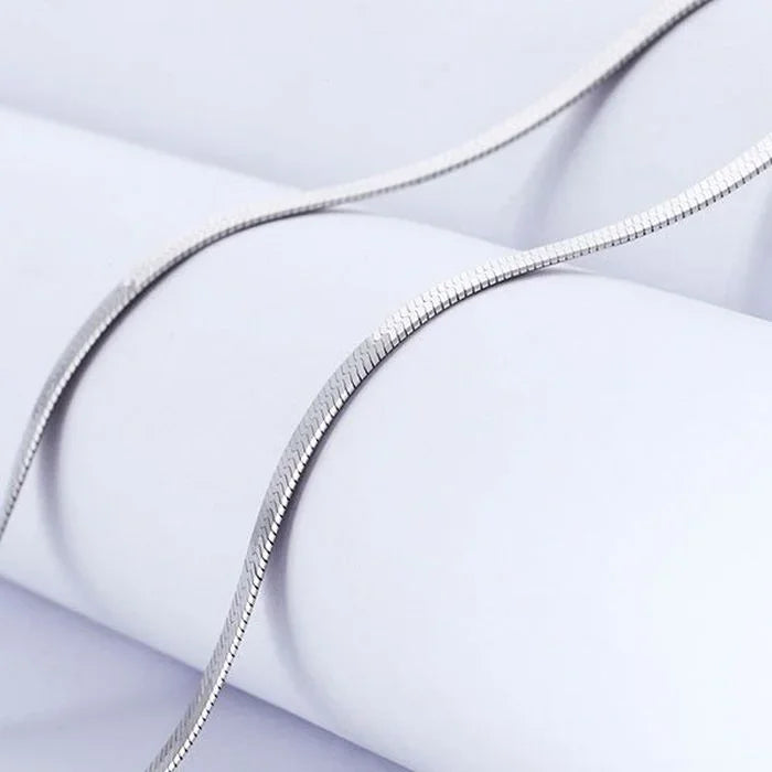 Necklace – 925 Sterling Silver Blade Chain Necklace