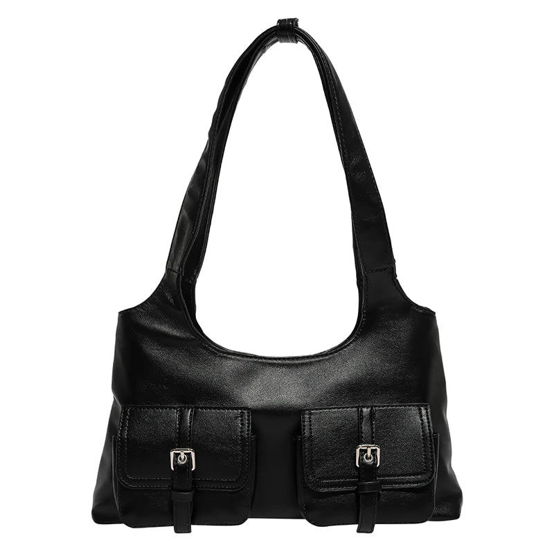 New Elegant Women Shoulder Bag Faux Leather Handbag Purse Crossbody Bag Multi-Function Tote Bag for Ladies Shopping Office Party