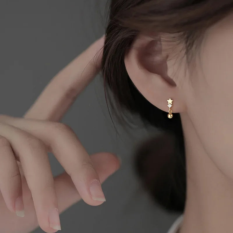 Earrings – Zircon Star Stud Earrings