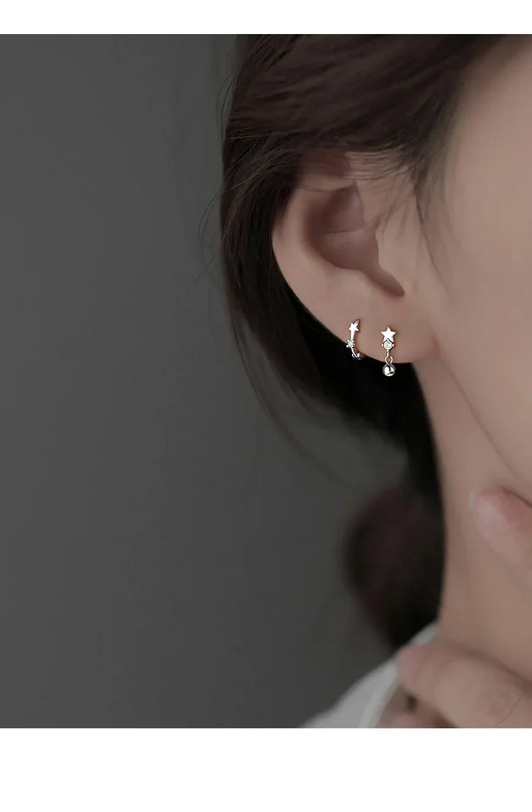 Earrings – Zircon Star Stud Earrings