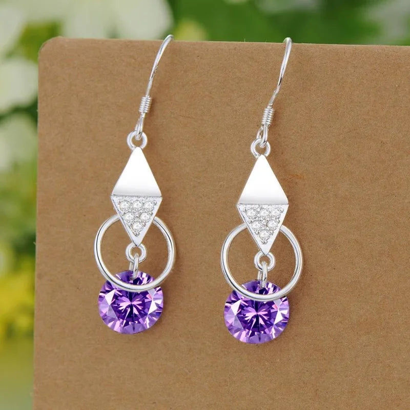 Earrings – Geometric Drop Earrings