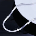 Necklace – 925 Sterling Silver Blade Chain Necklace