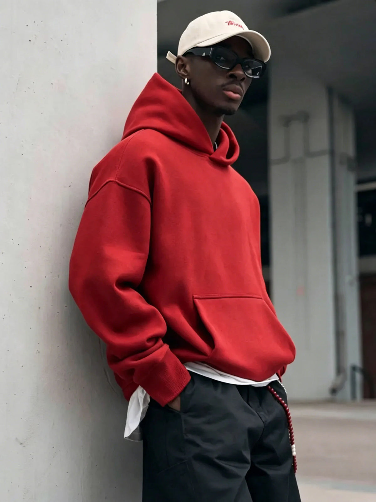 Hoodie – Classic Solid Oversized Hoodie