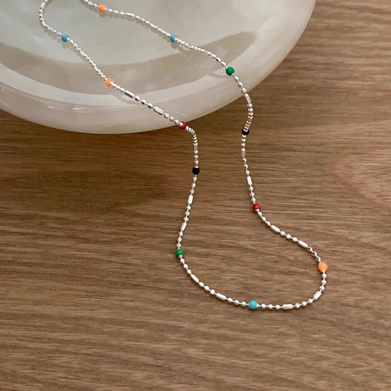 Necklace – 925 Sterling Silver Geometric Pendant Necklace