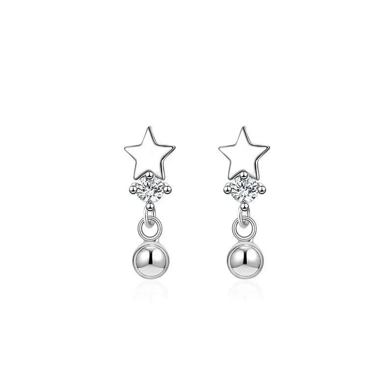 Earrings – Zircon Star Stud Earrings