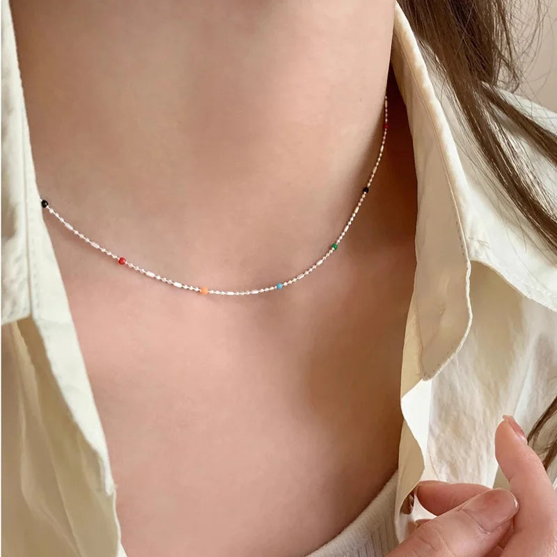 Necklace – 925 Sterling Silver Geometric Pendant Necklace