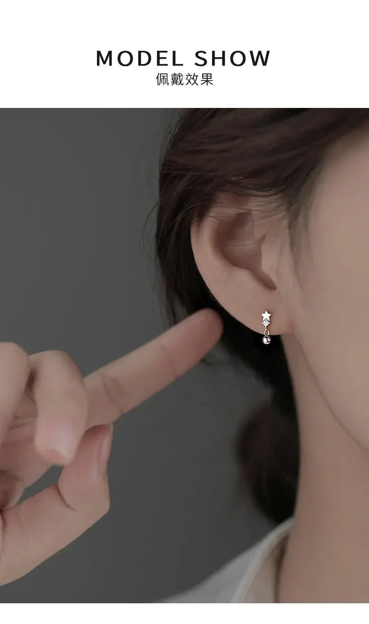 Earrings – Zircon Star Stud Earrings