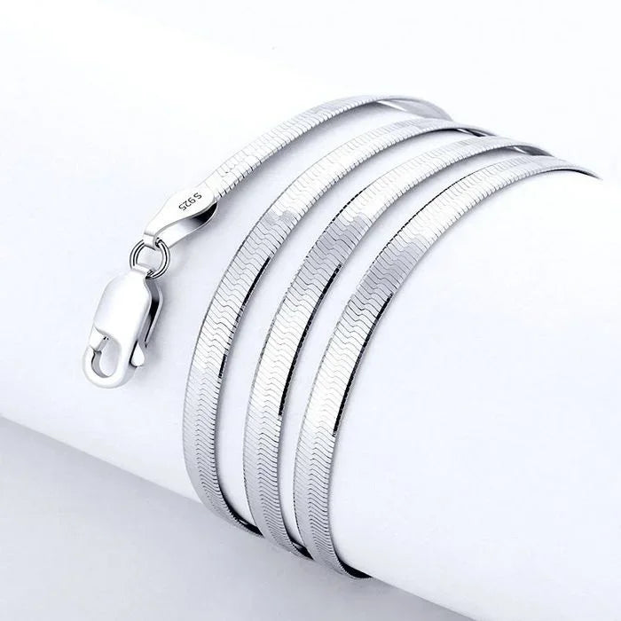 Necklace – 925 Sterling Silver Blade Chain Necklace