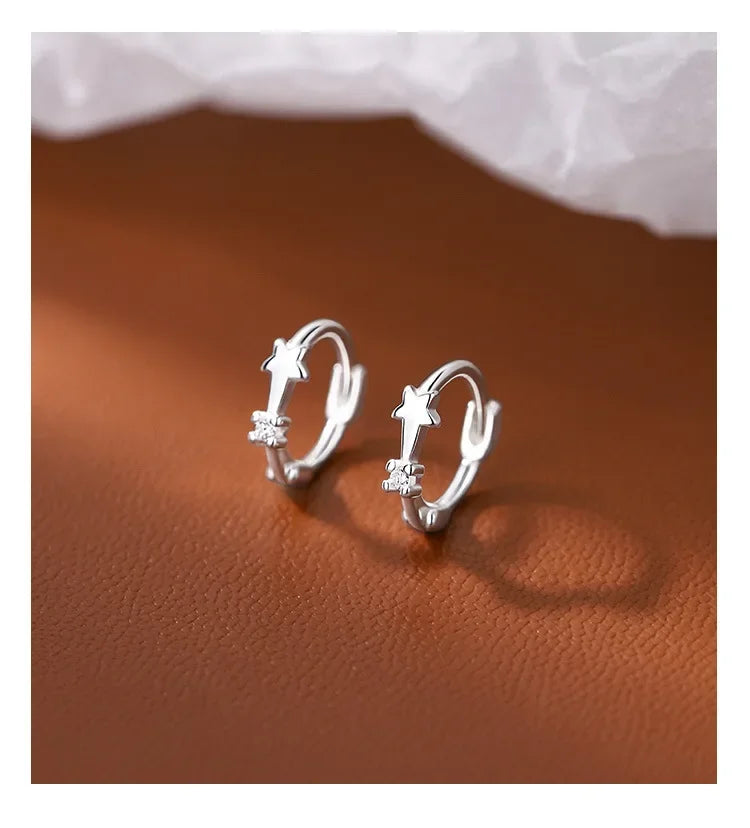 Earrings – Zircon Star Stud Earrings