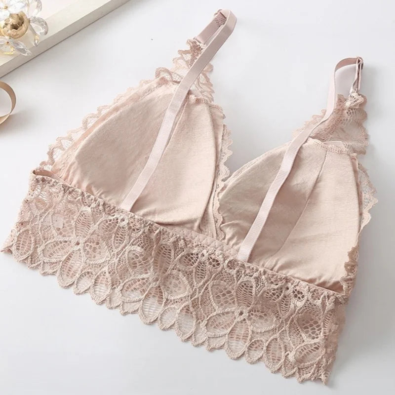 Underwear – Lace Bralette and Panty Set