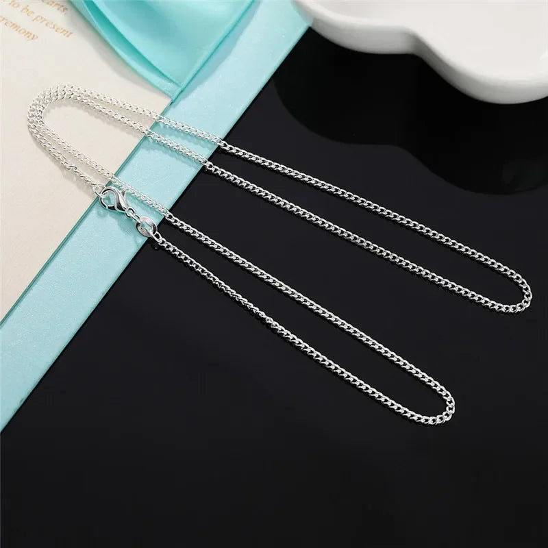 Necklace – 925 Sterling Silver Chain Necklace