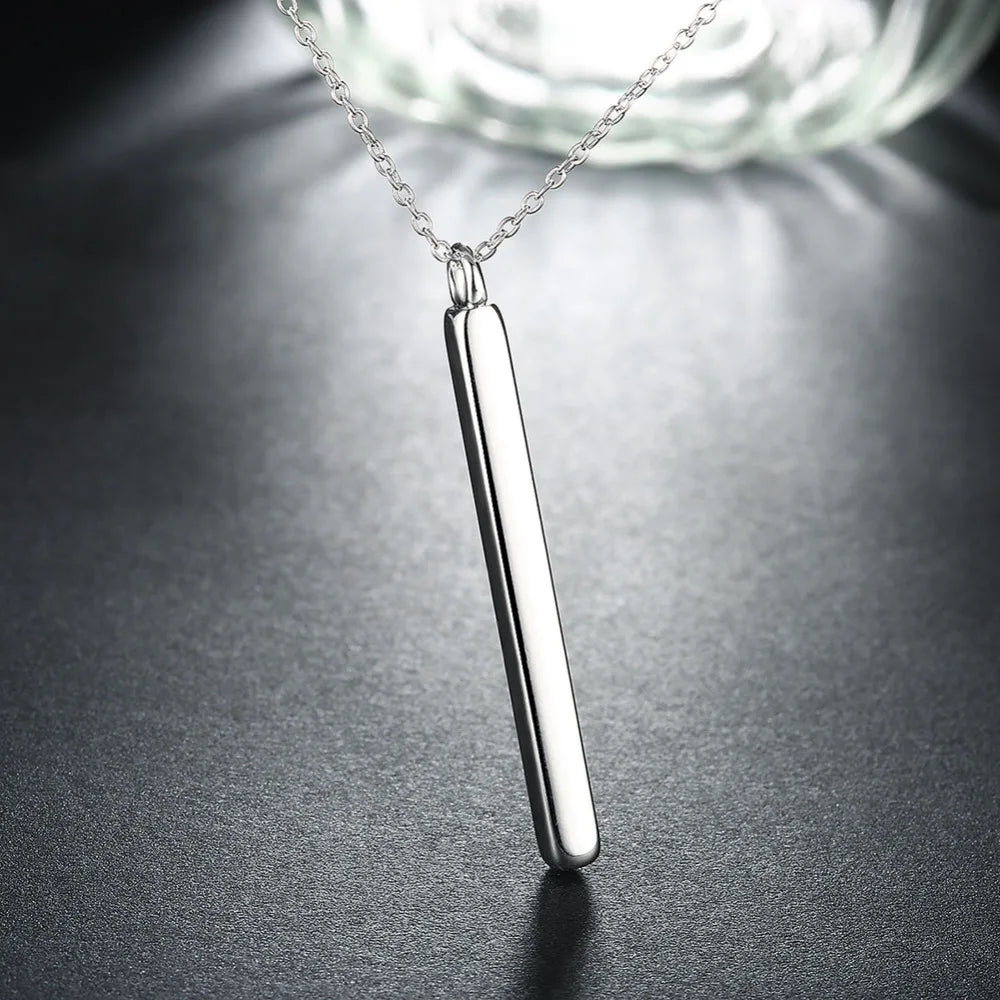 Necklace – 925 Sterling Silver Fashion Pendant Necklace