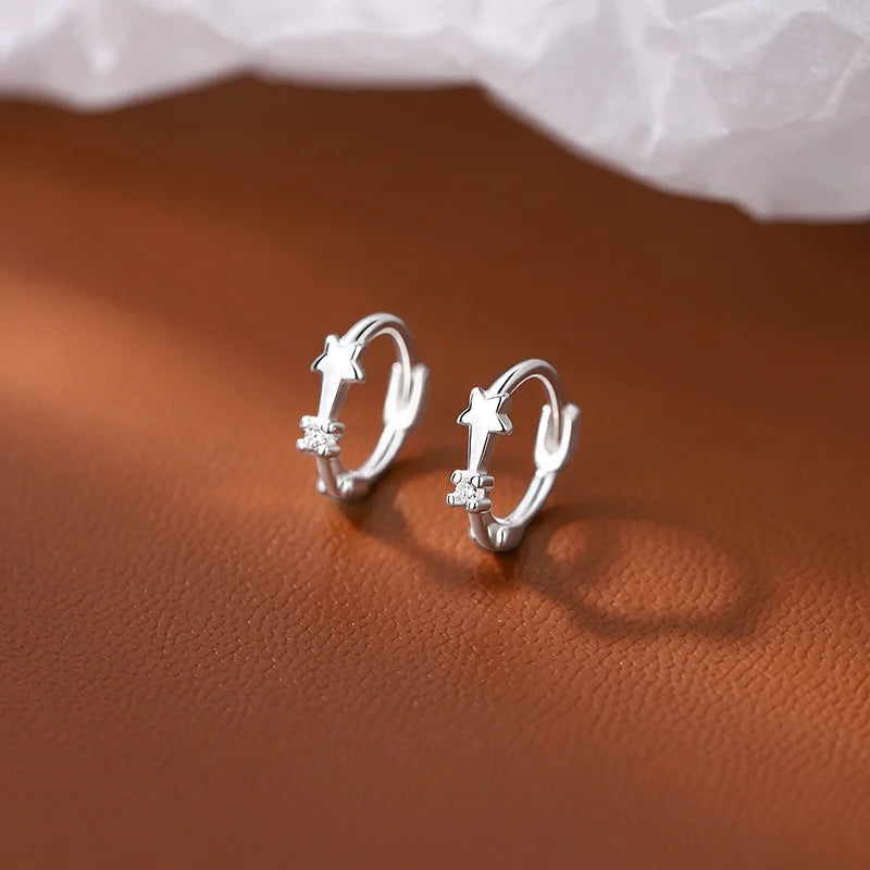Earrings – Zircon Star Stud Earrings