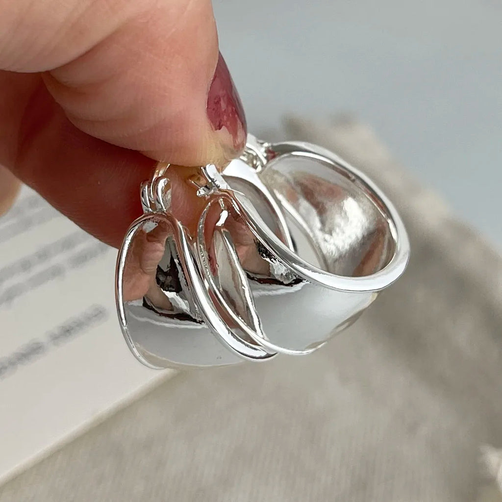 Earrings – 925 Sterling Silver Fashion Stud Earrings