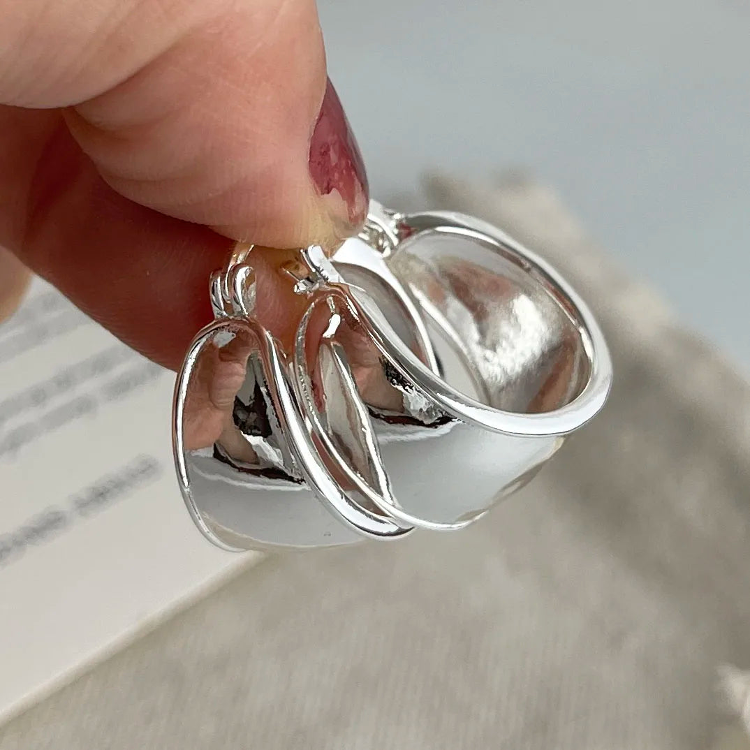 Earrings – 925 Sterling Silver Fashion Stud Earrings