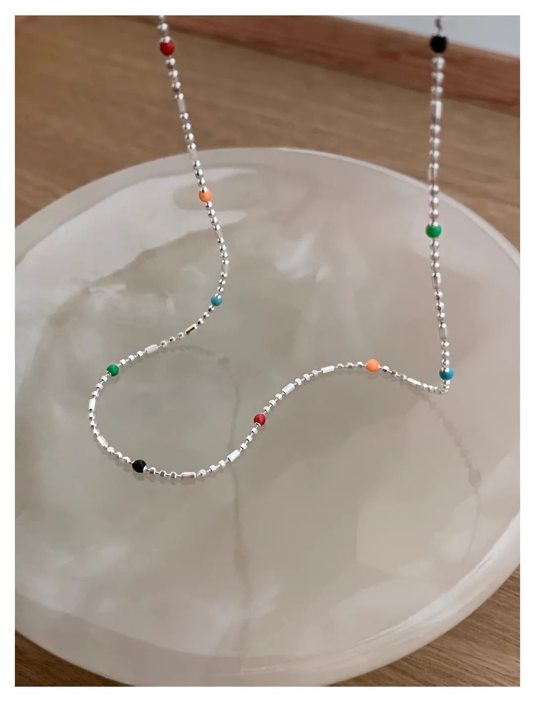 Necklace – 925 Sterling Silver Geometric Pendant Necklace